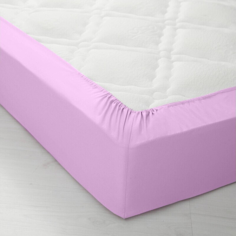 Jednobarevné napínací prostěradlo, flanel, hloubka rohů 32 cm