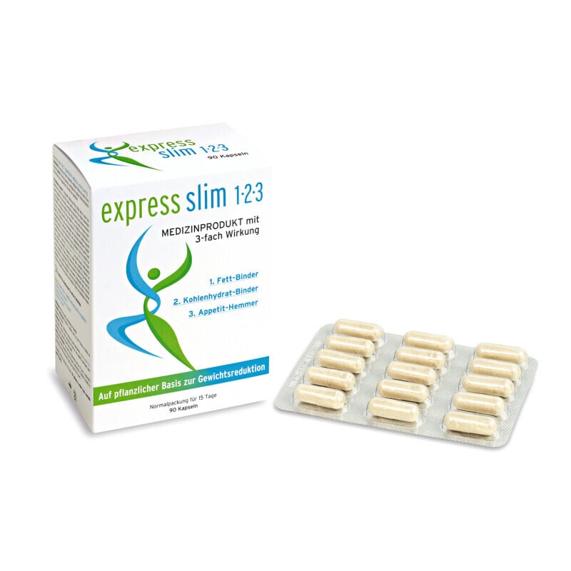 90 kapslí Express slim