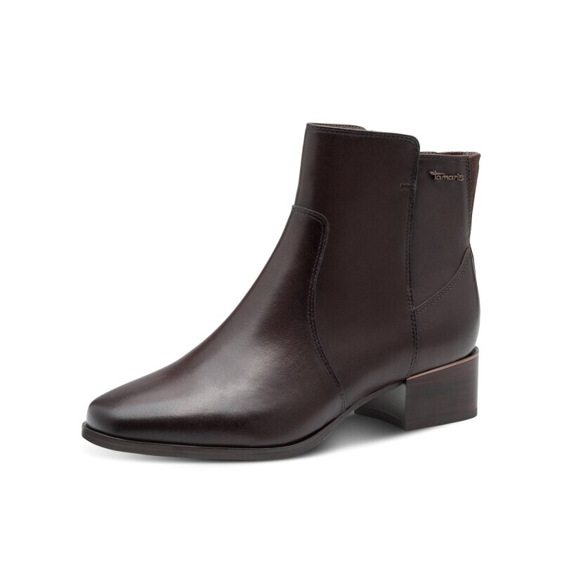 Nízké kozačky Comfort Tamaris® pro širší chodidla , čokoládové