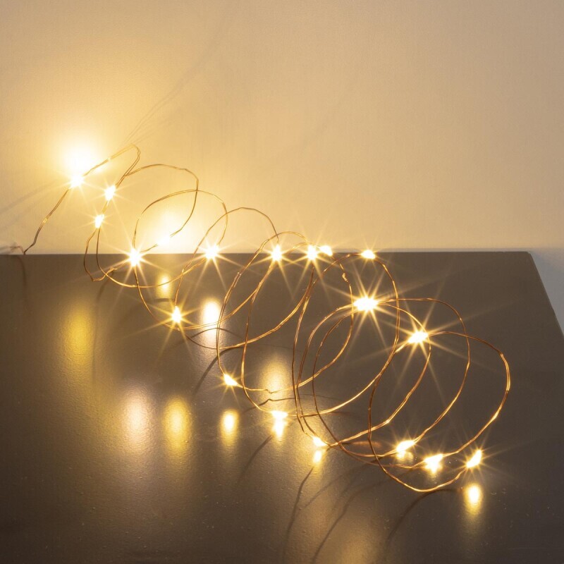 Дротовий світловий гірлянд, набір 3 шт.