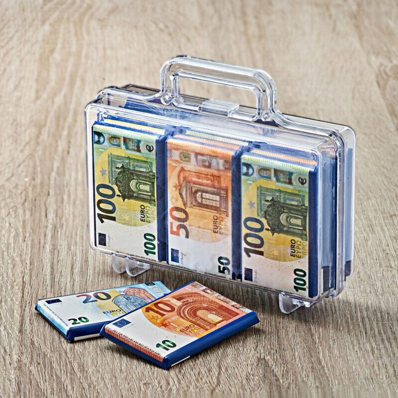 Kufor plný čokolády"Euro"