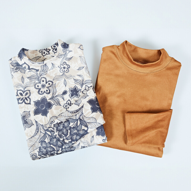 2 bluze cu mâneci lungi