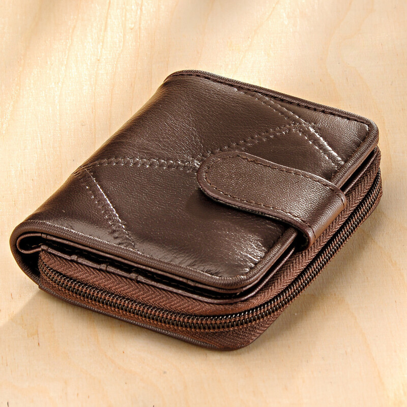 Kožená peňaženka Patchwork