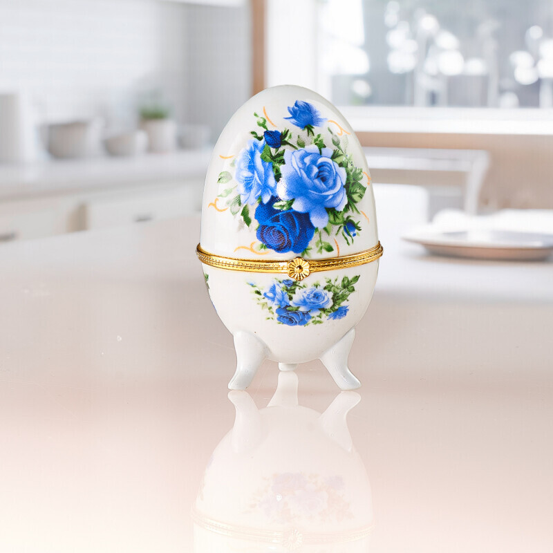 Šperkovnica Modré kvety