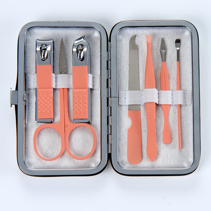 8-częściowy zestaw do manicure z inicjałem