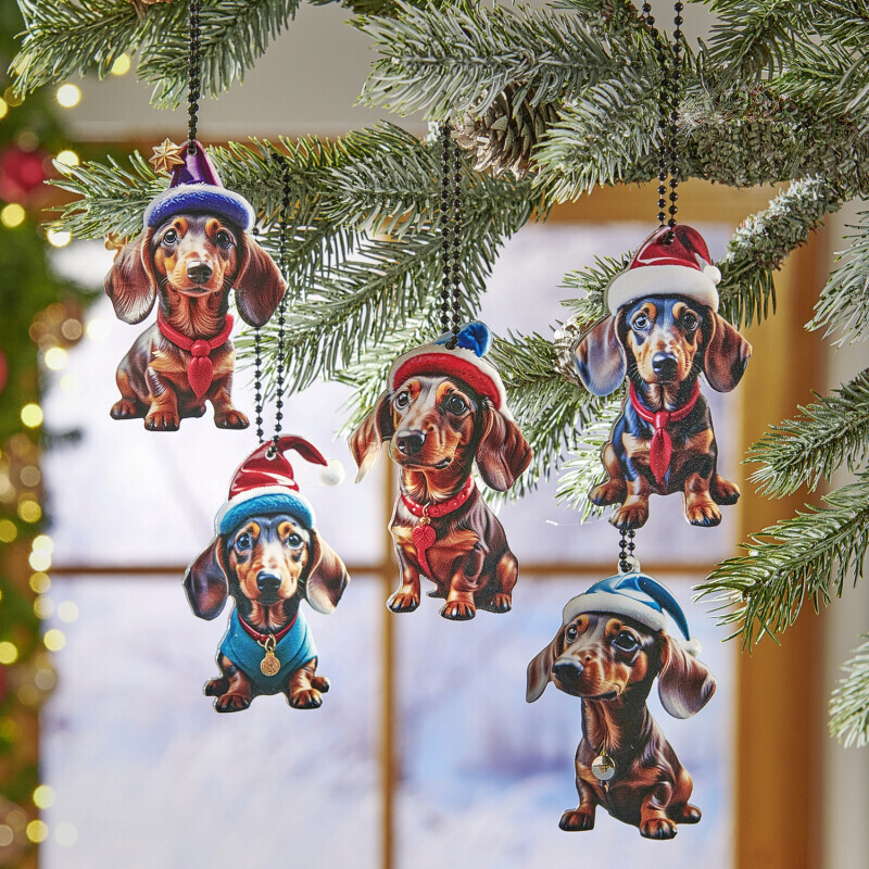 5 vianočných dekorácií Jazvečík