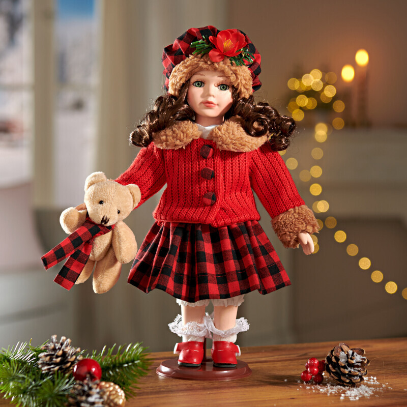 Porcelánová bábika Viktória