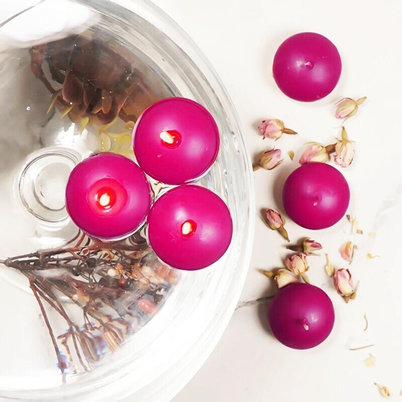 Plovoucí svíčka, sada 10 ks