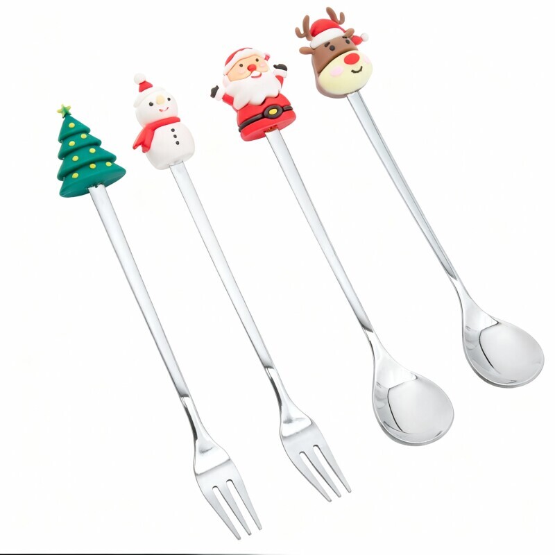 4dílná sada příborů  Vánoce