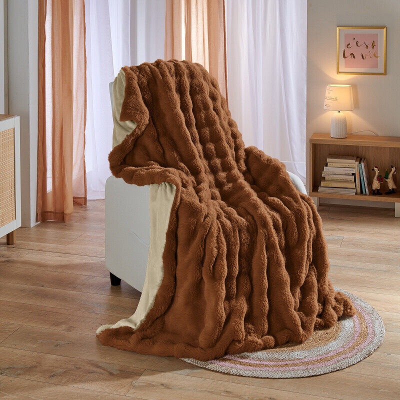 Deka z umelej kožušiny