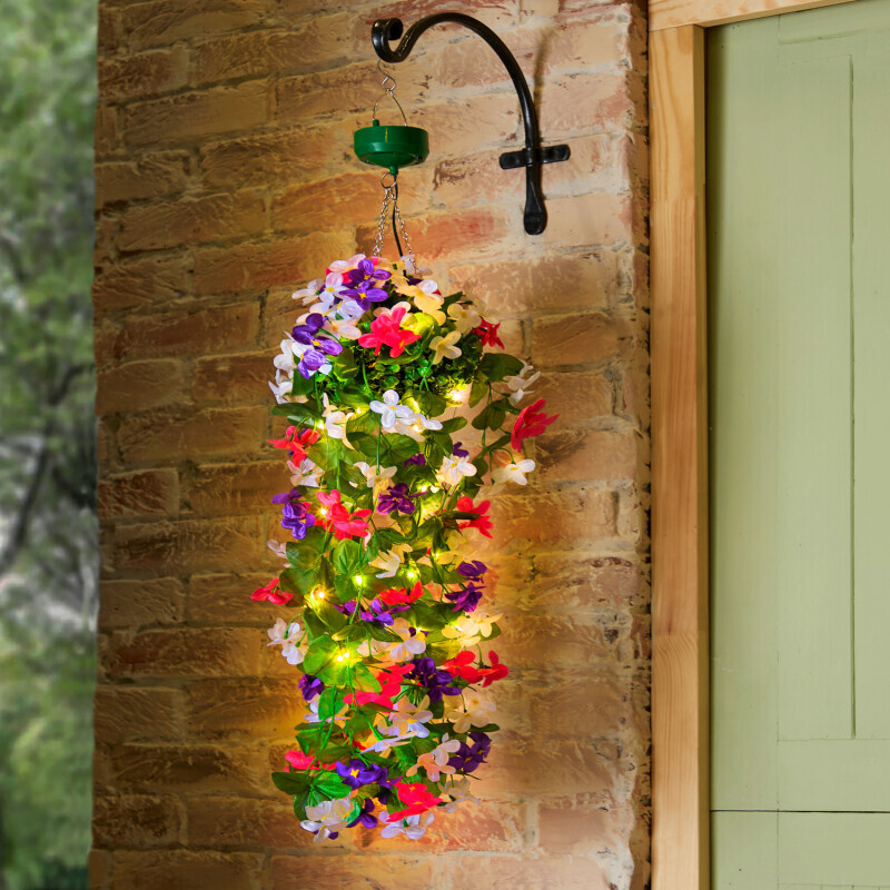 Solární dekorace  Převislé květy
