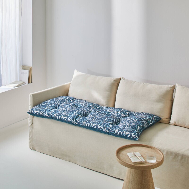 Přikrývka z mikrovlákna s potiskem tropických listů 400g/m2