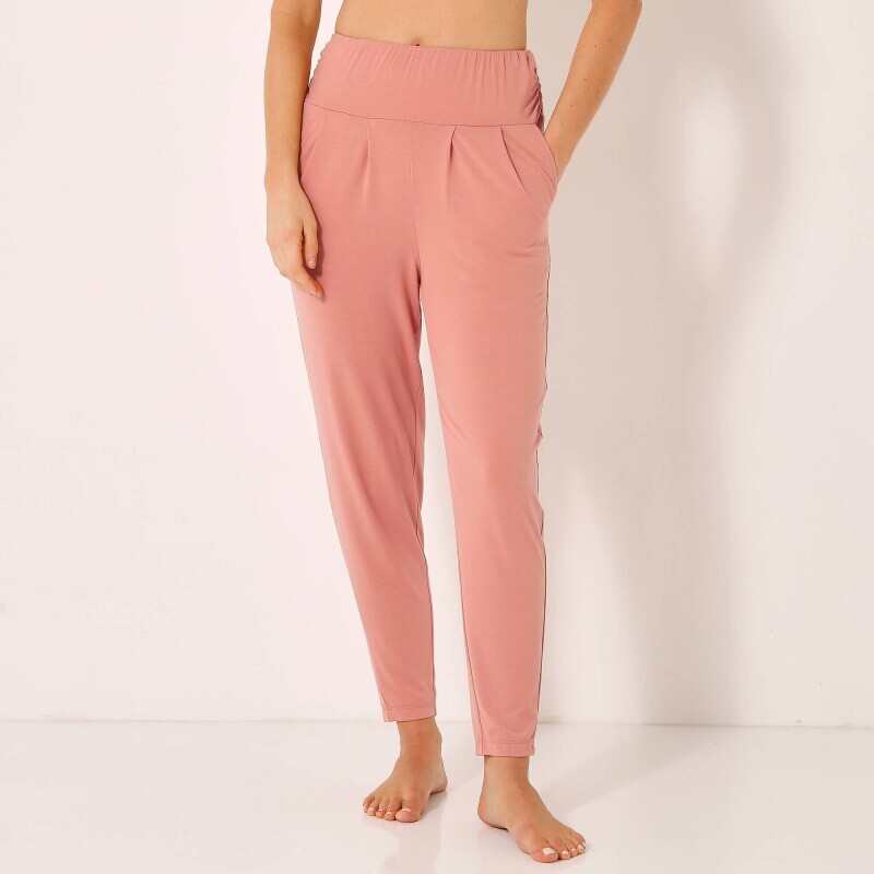 Wygodne spodnie do jogi z dzianiny