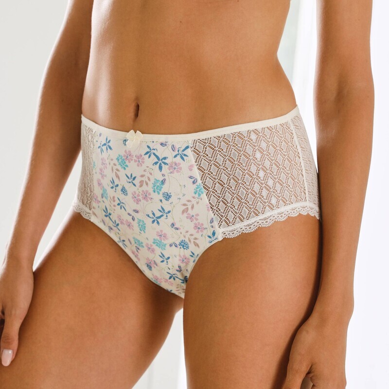 Sada 2 kalhotek maxi s potiskem květin Coria