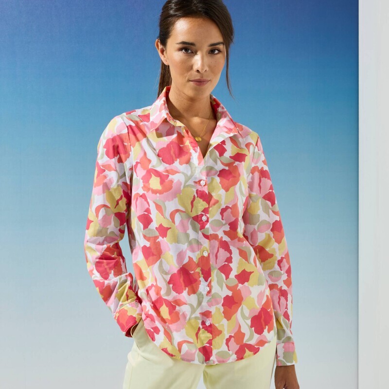 Koszulka z akwarelowym nadrukiem