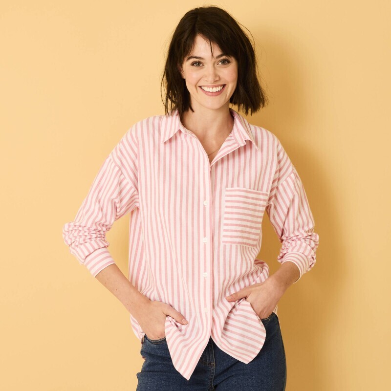 Koszula oversize w paski