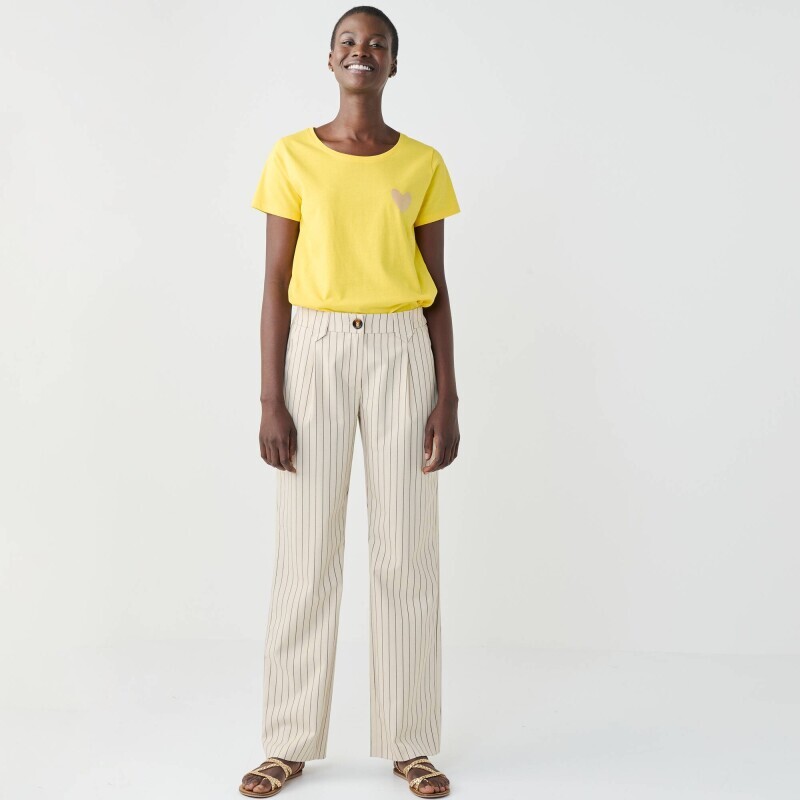 Szerokie spodnie w paski