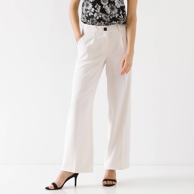 Широкі струмливі штани