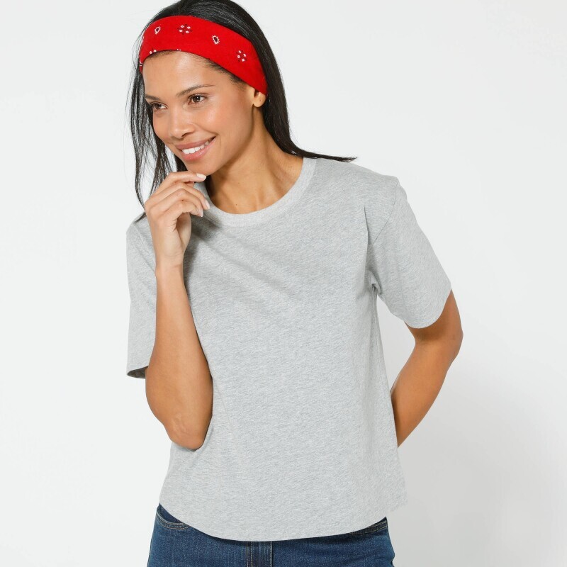 Luźna koszulka z krótkim rękawem