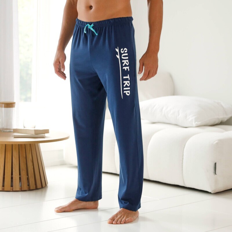 Pantaloni de pijama, albastru marin