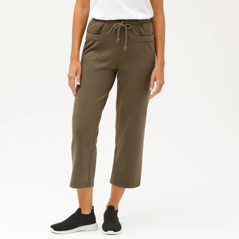 Moltonové 7/8 kalhoty