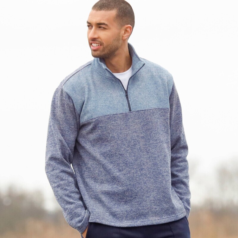 Mikina so zipsovým stojačikom