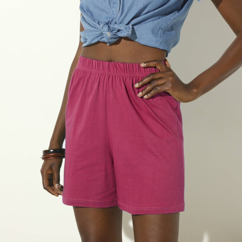 Zestaw 2 szerokich szortów z elastyczną talią