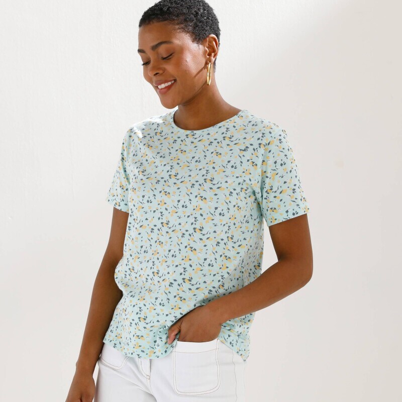 Tričko s celopotiskem a krátkými rukávy