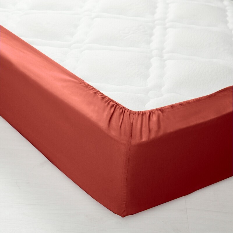 Jednobarevné napínací prostěradlo zn. Colombine® s hloubkou rohů 32 cm, z polycotonu