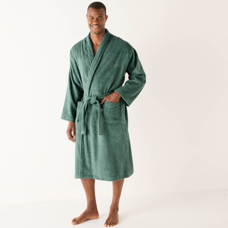 Župan z buklé froté zn. Colombine® so šálovým golierom