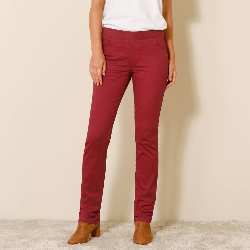 Зручні довгі штани з еластичним поясом