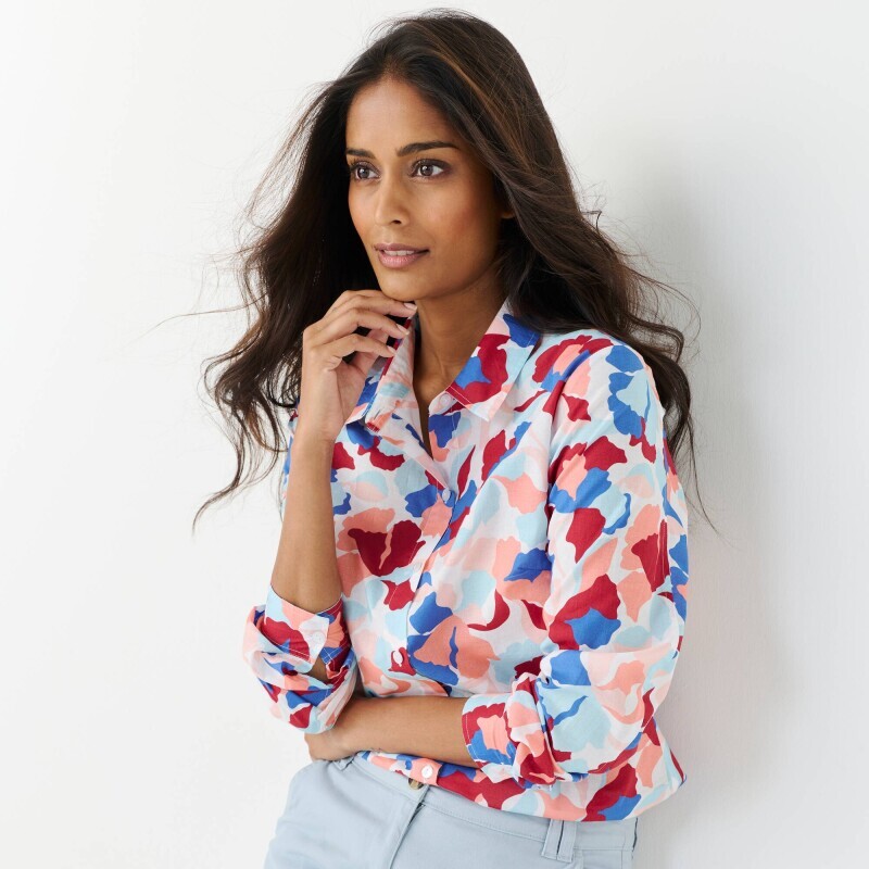 Košile s akvarelovým potiskem