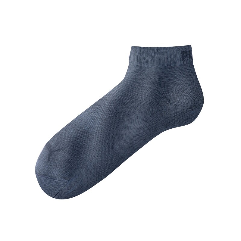 Sada 3 párů kotníkových ponožek Quarter Puma, černé