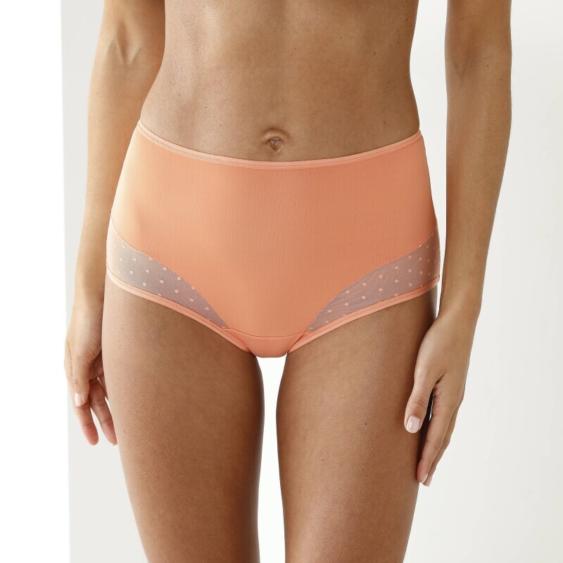 Súprava 2 super maxi nohavičiek z mikrovlákna a tylu