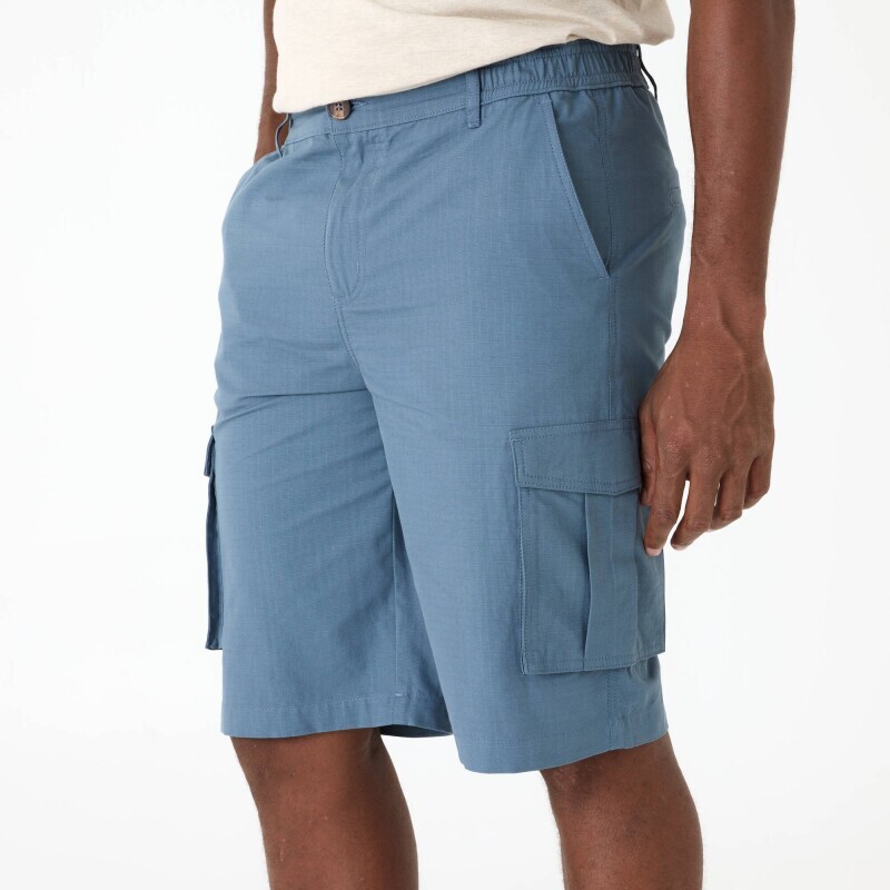 Cargo bermudy s pasem pružným na bocích