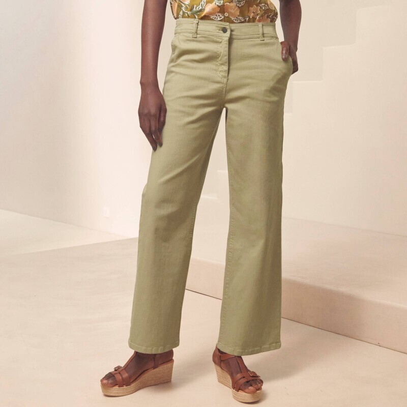 Široké nohavice po členky