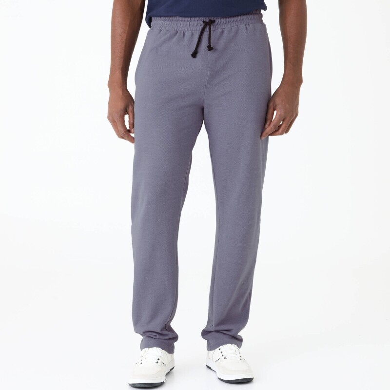 Spodnie do biegania z bawełny pique