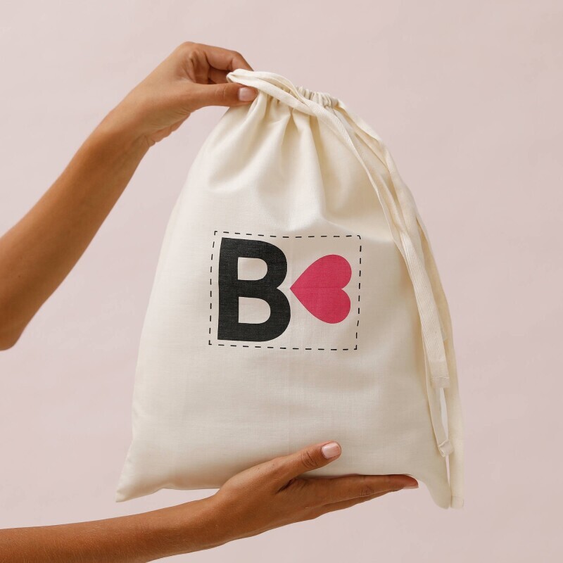 Bavlněný dárkový sáček ve 3 velikostech na výběr