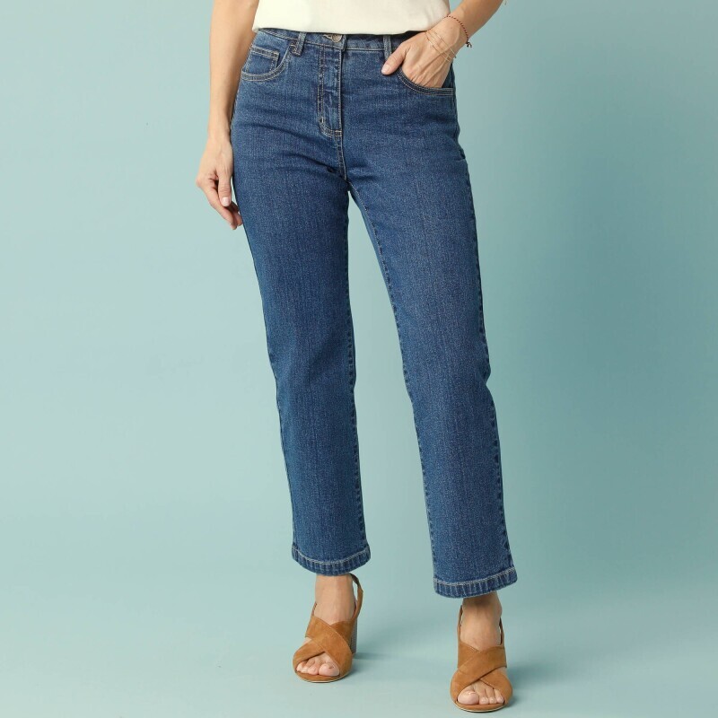 Джинси до щиколотки, для стрункішої фігури