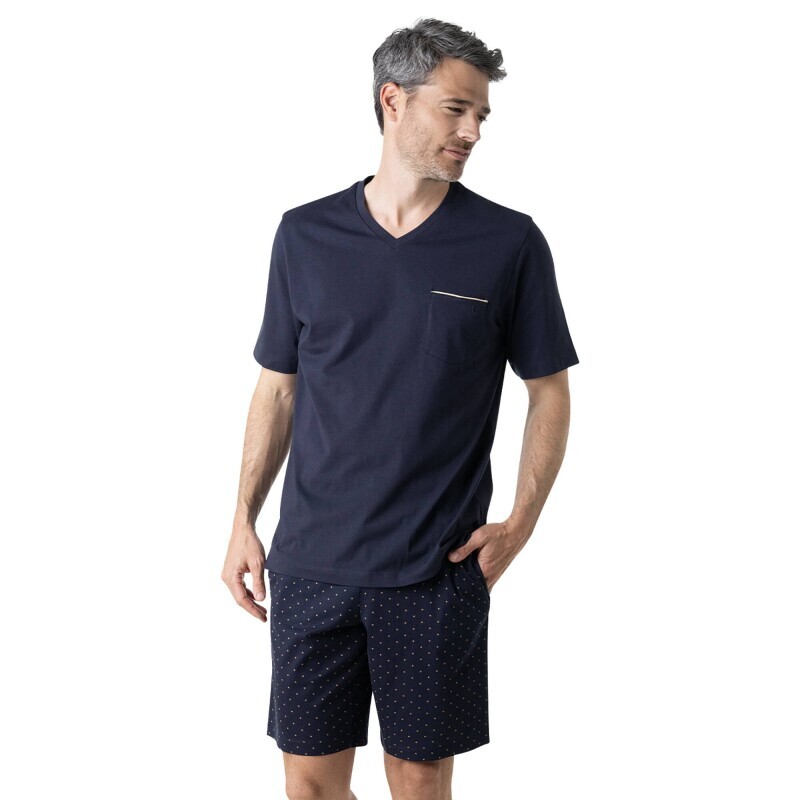 Piżama z krótkim rękawem Business Print d'Eminence