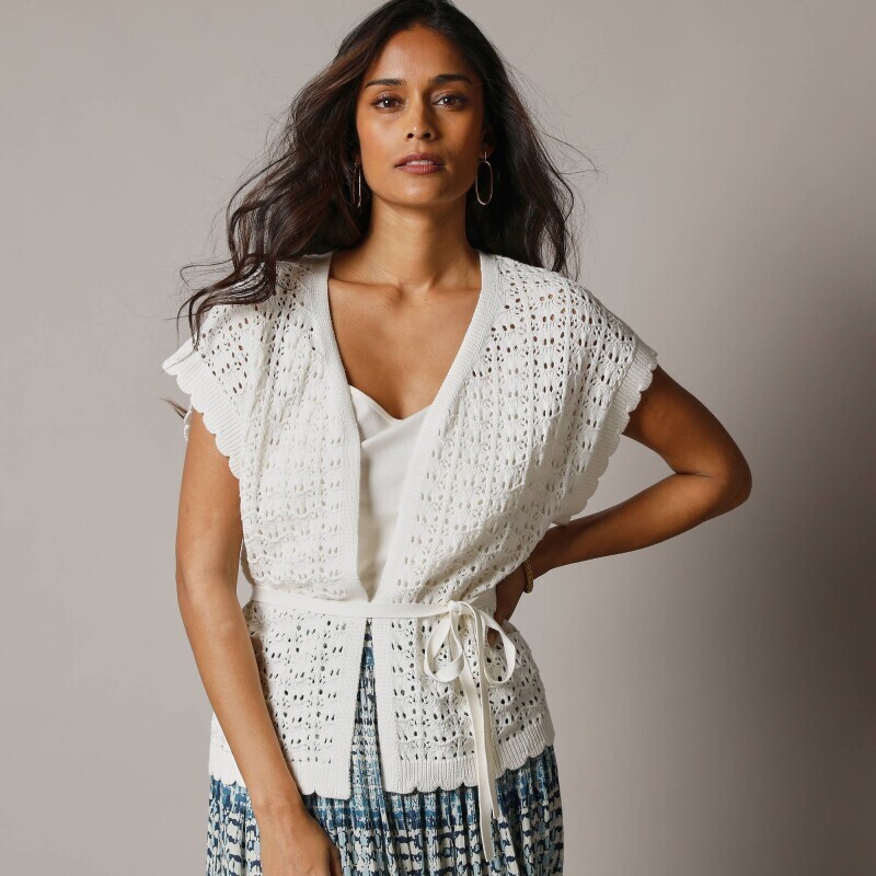 Ažúrová vesta