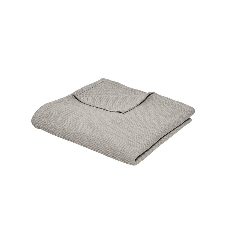 Žabičkovaný pléd nebo přehoz na pohovku, bavlna