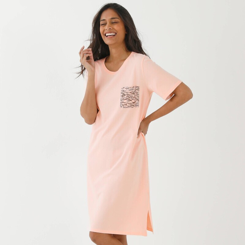 Sada 2 nočních košil s potiskem zvířecí srsti