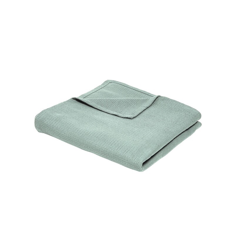 Žabičkovaný pléd nebo přehoz na pohovku, bavlna