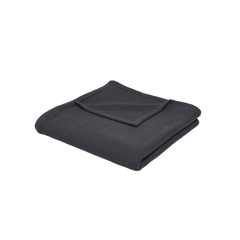 Žabičkovaný pléd nebo přehoz na pohovku, bavlna