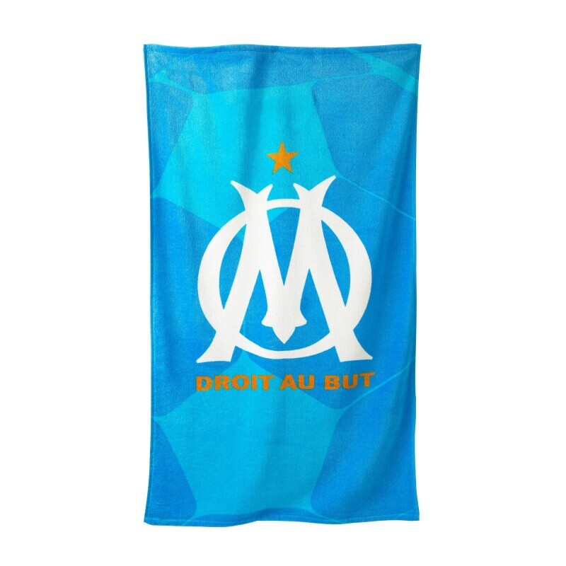 Ręcznik kąpielowy dziecięcy welurowy z nadrukiem OM