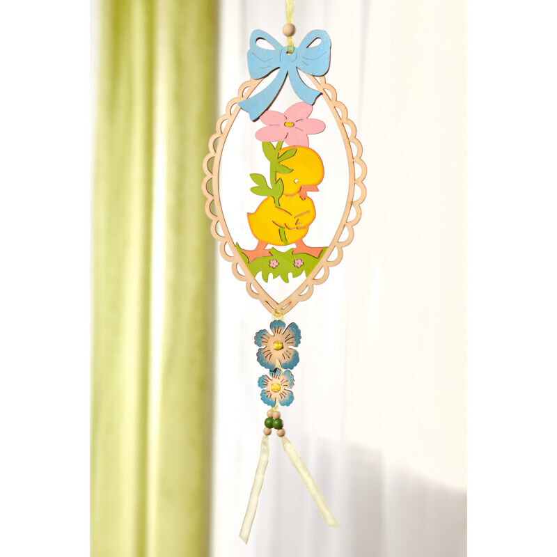 Ozdobná závěsná dekorace Kuřátko
