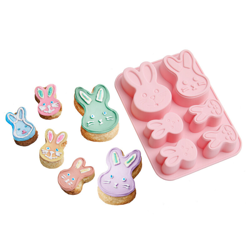 Silikonová forma na pečení Zajíčci