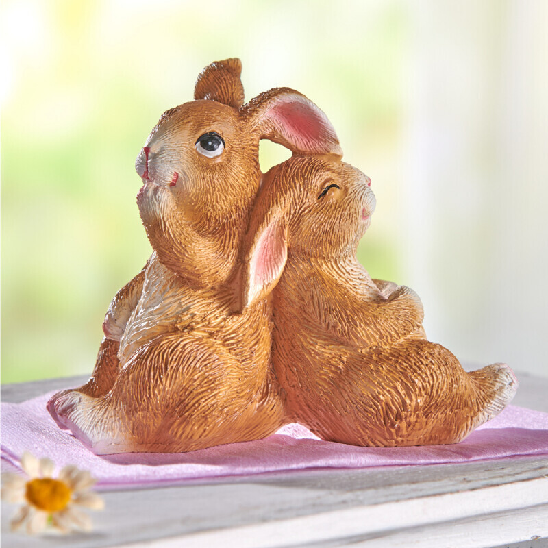 Dekorace Pár zajíčků