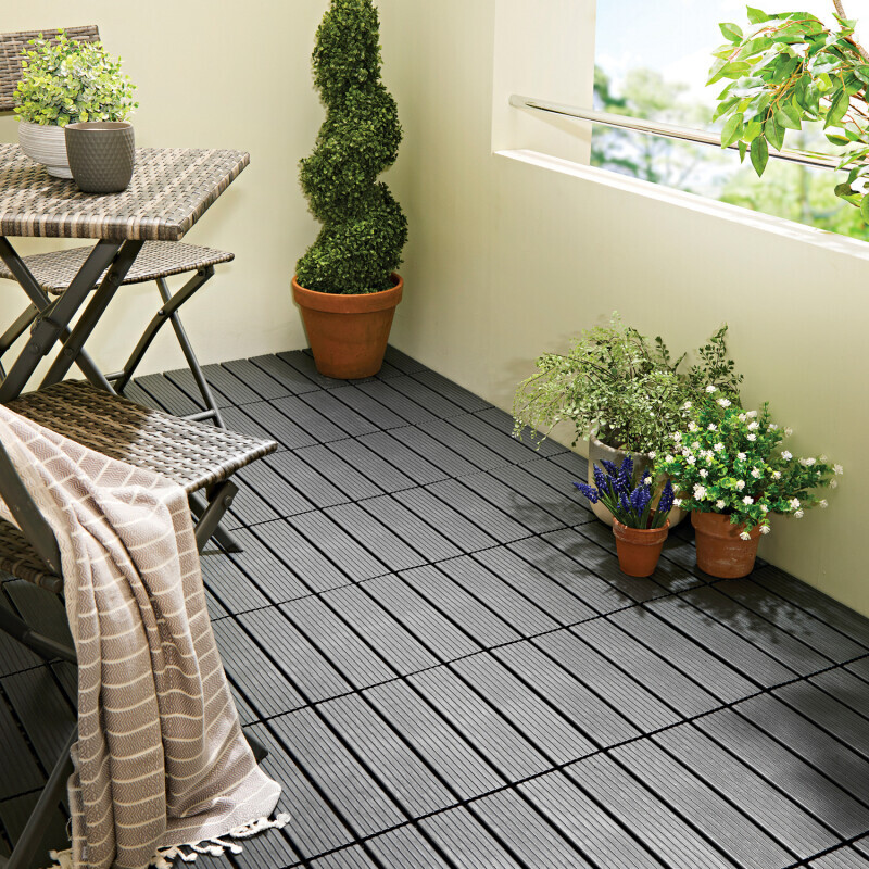 Набір садової плитки Click, 8 штук Gainsborough